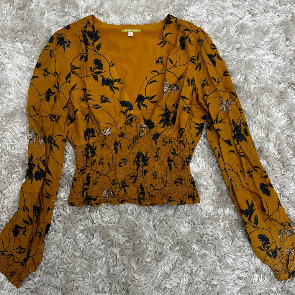 Long Sleeve Floral Top